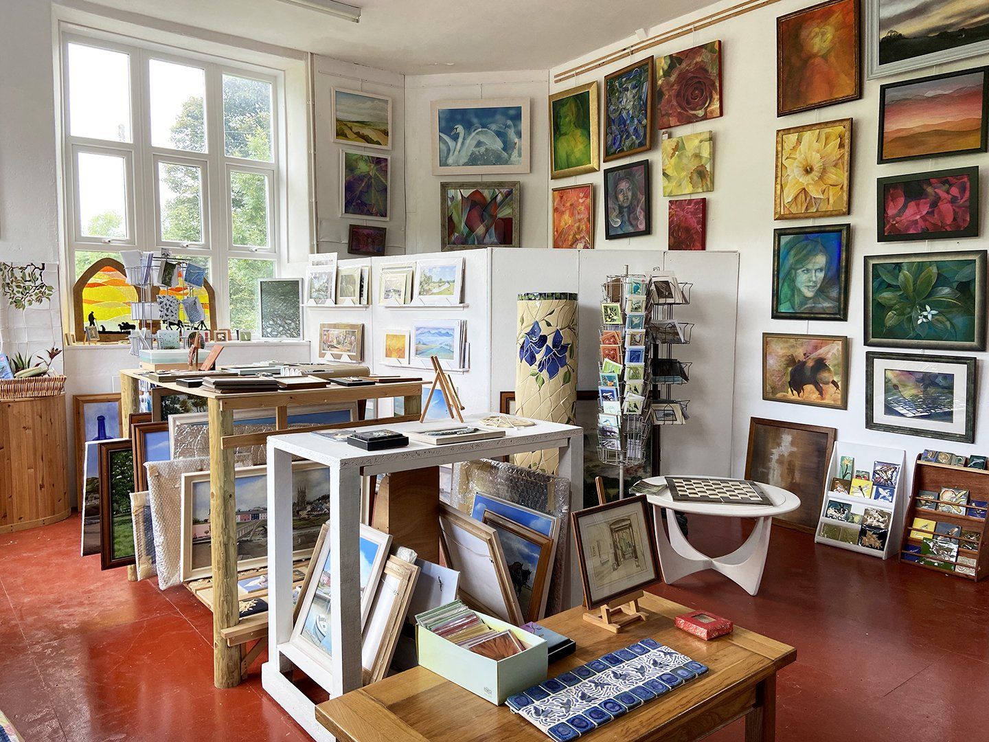 inside the exhibition Gallery