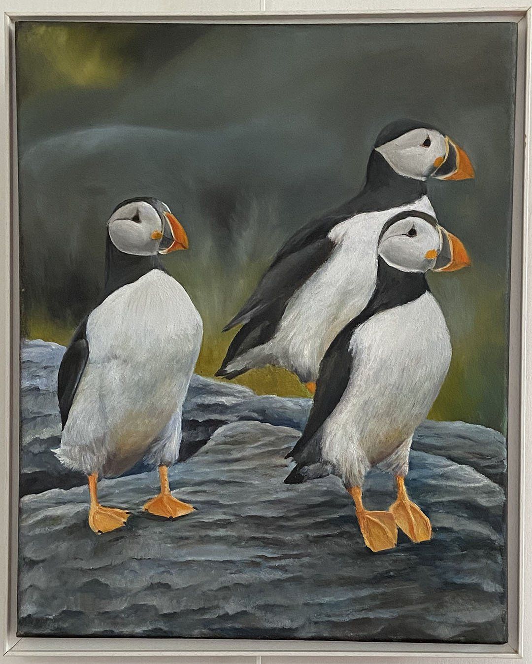 original oil painting titled