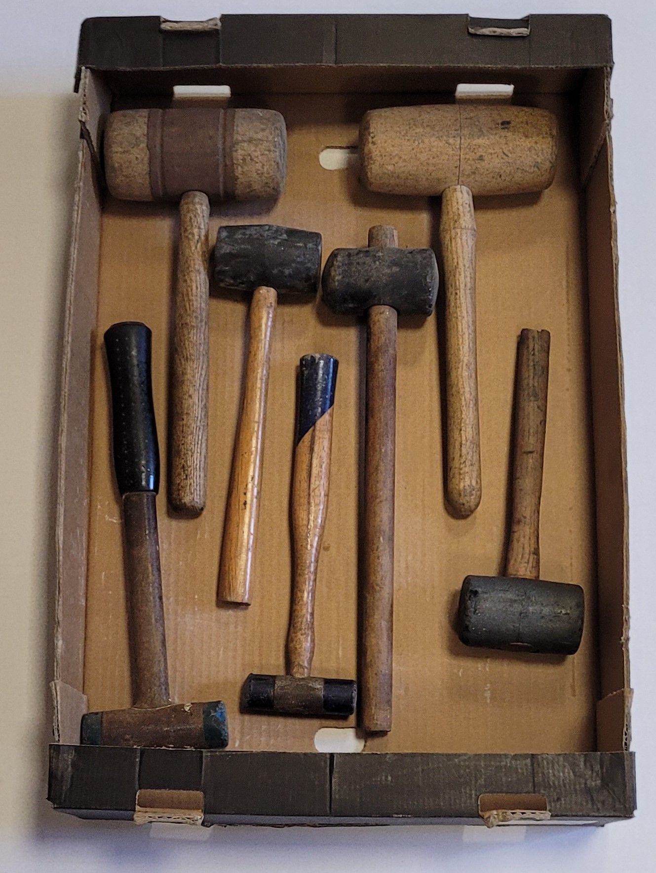 Holz und Gummi Hämmer