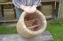 Bienenkorb von innen