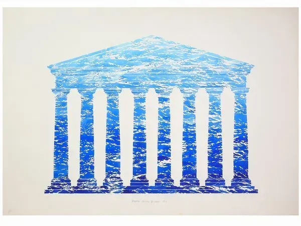 Tecnica mista su carta cm 70x100