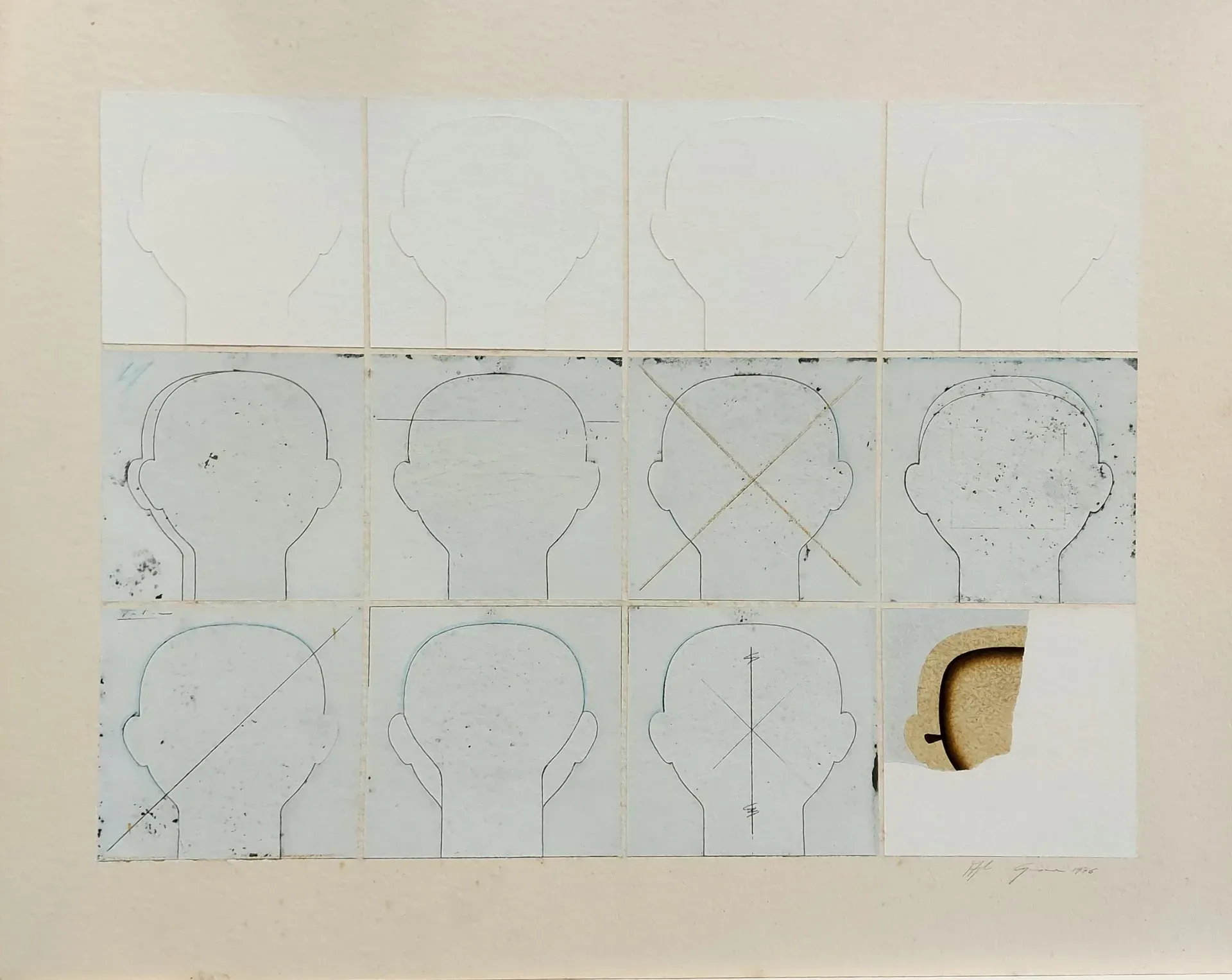 Disegni che rappresentano delle teste