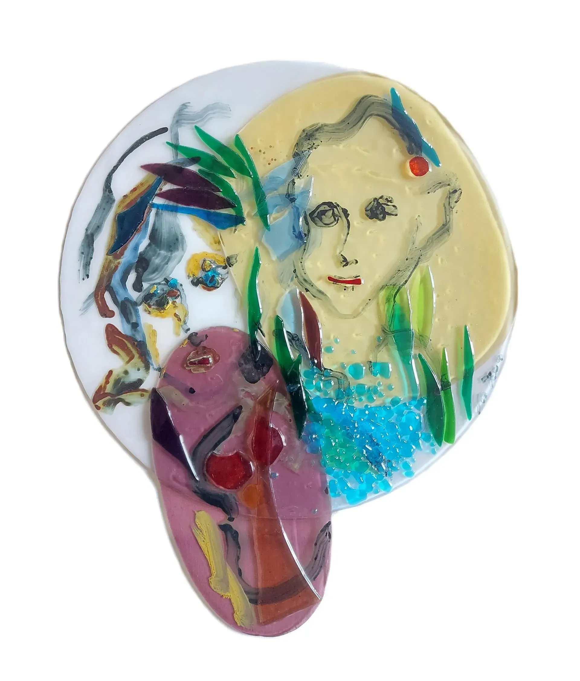 Disegno di due donne.