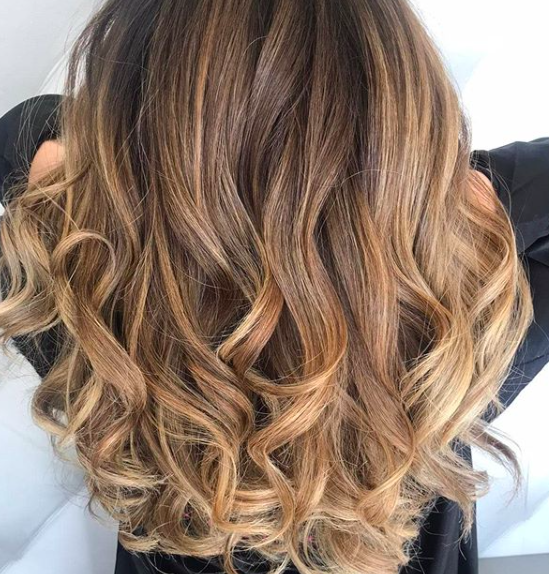 Ombré hair blond beige Ombré haïr