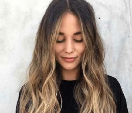 Ombré hair blond beige Ombré haïr