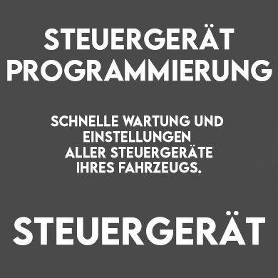 Steuergerät Programmierung ECU Programmierung Fahrzeugsteuergerät programmieren Chiptuning