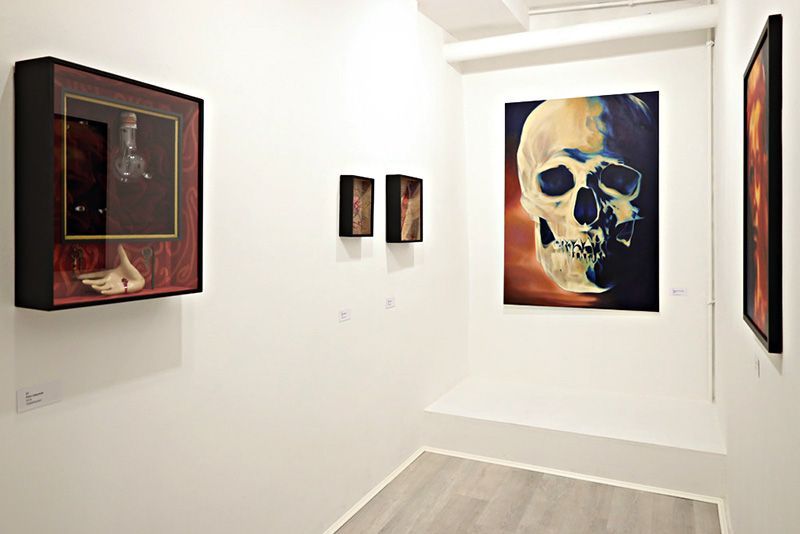 Ausstellungsansicht Galerie L'art pour Lahr, Lahr, 2022