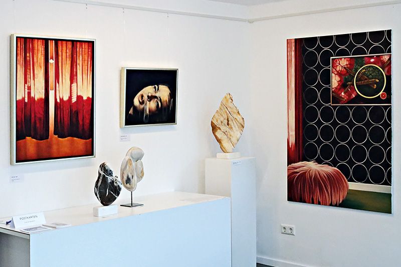 Ausstellungsansicht Die kleine Galerie, Herbolzheim 2022
