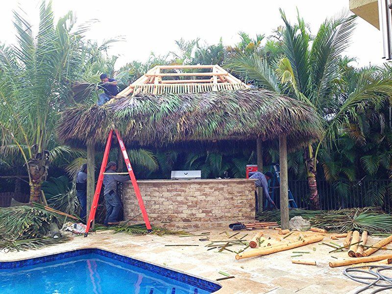 TikiHut-Construction