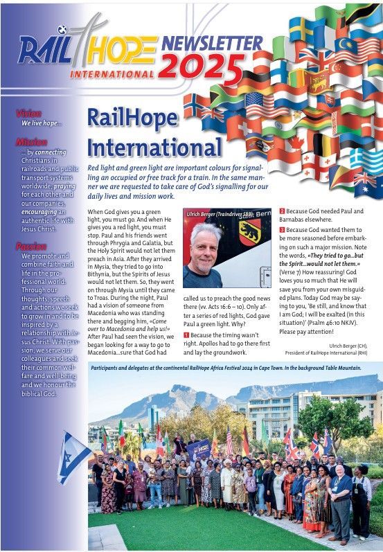 RailHope Newsletter