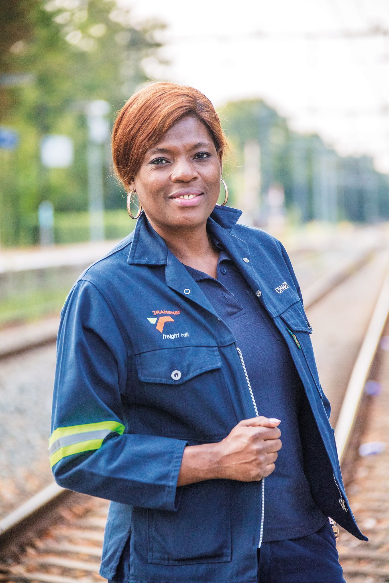 South African engine driver