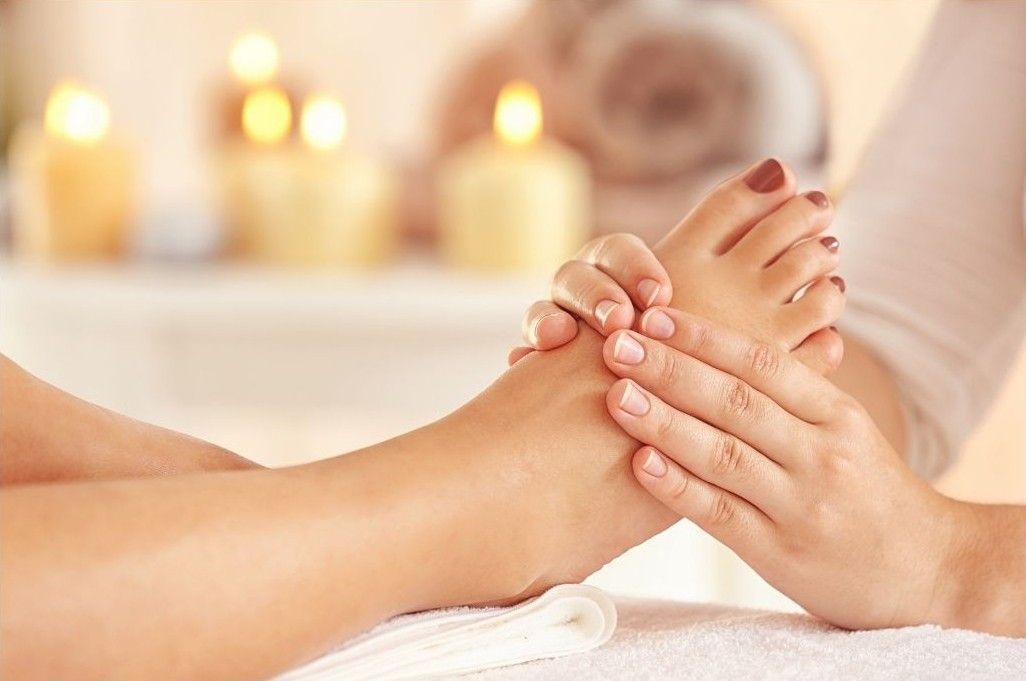 Fußpflege Massage