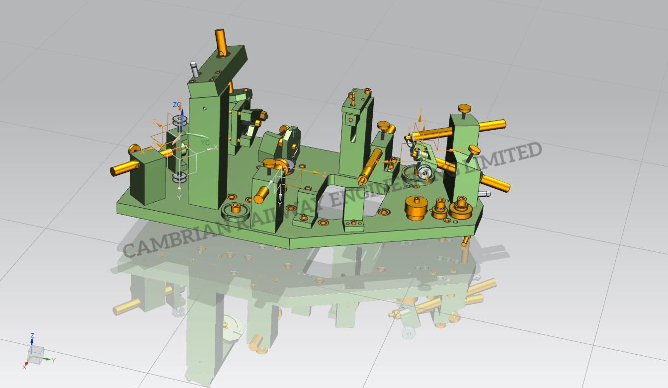3d cad fixture design service cambrian railway engineering limited