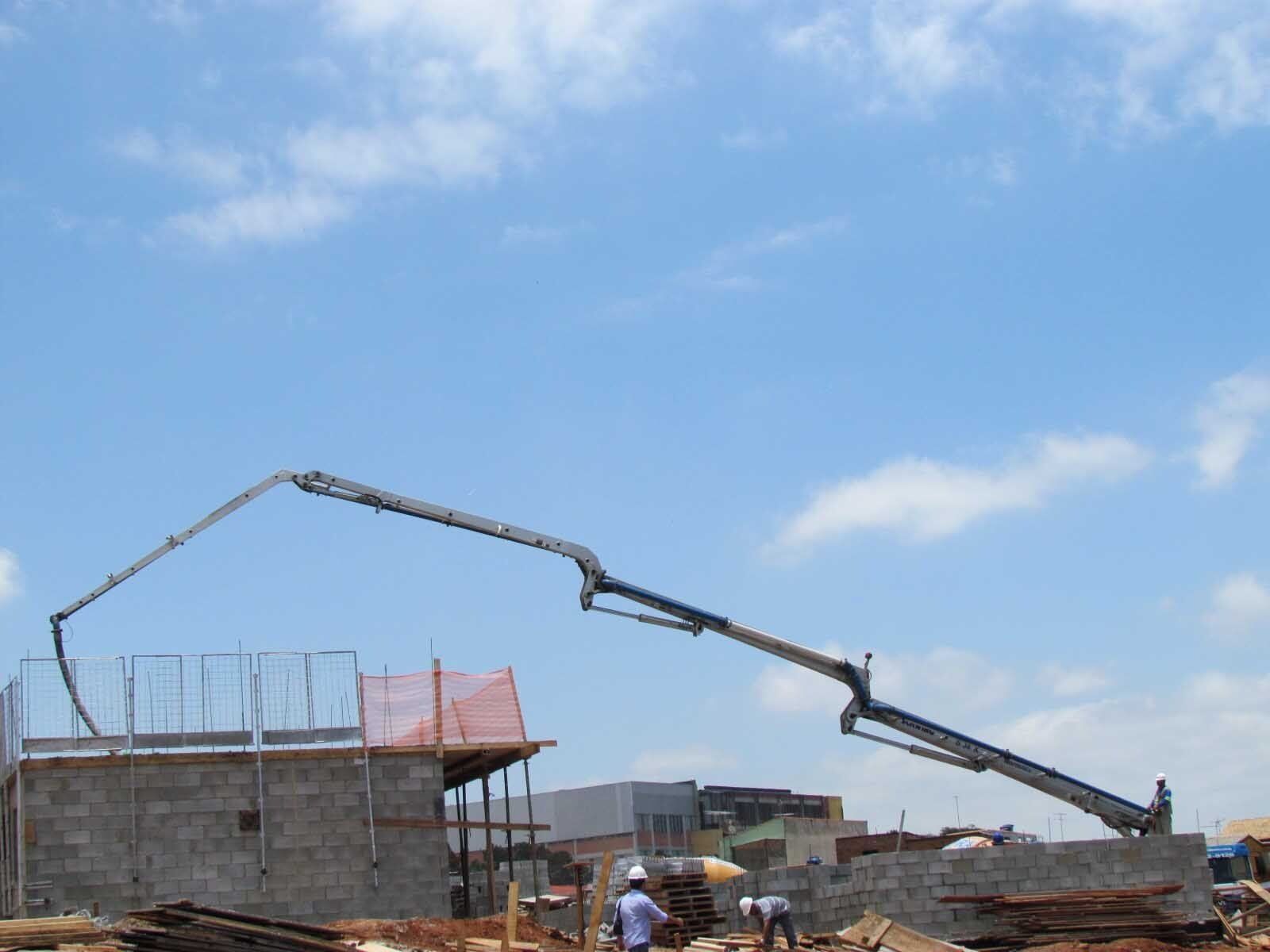 Ventajas del concreto vertido por bombeo