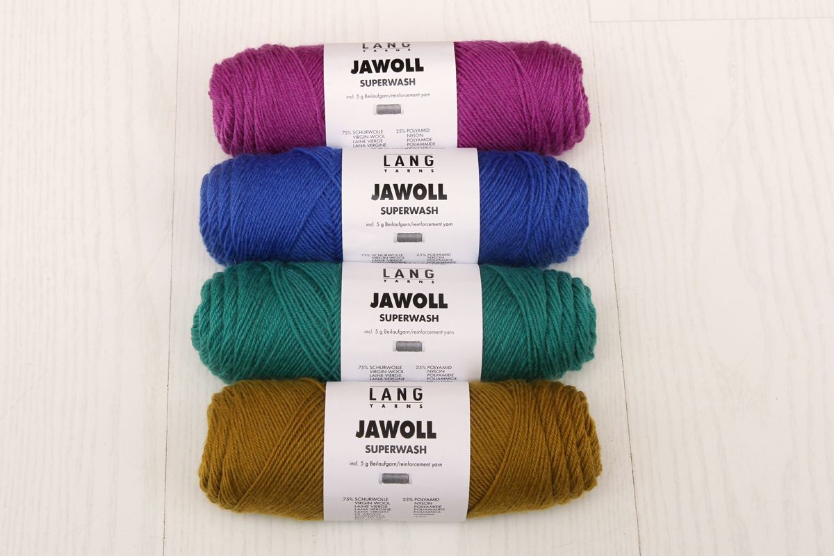 Jawoll  Lang Yarns fil à chaussettes : les nouveaux coloris