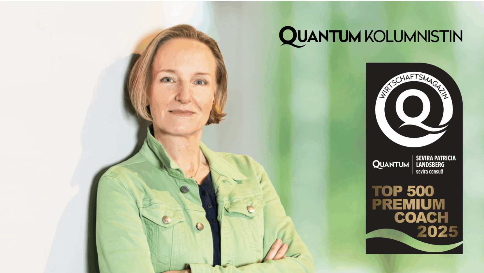 Autorin und Coach Sevira Patricia Landsberg mit Auszeichnung 2025