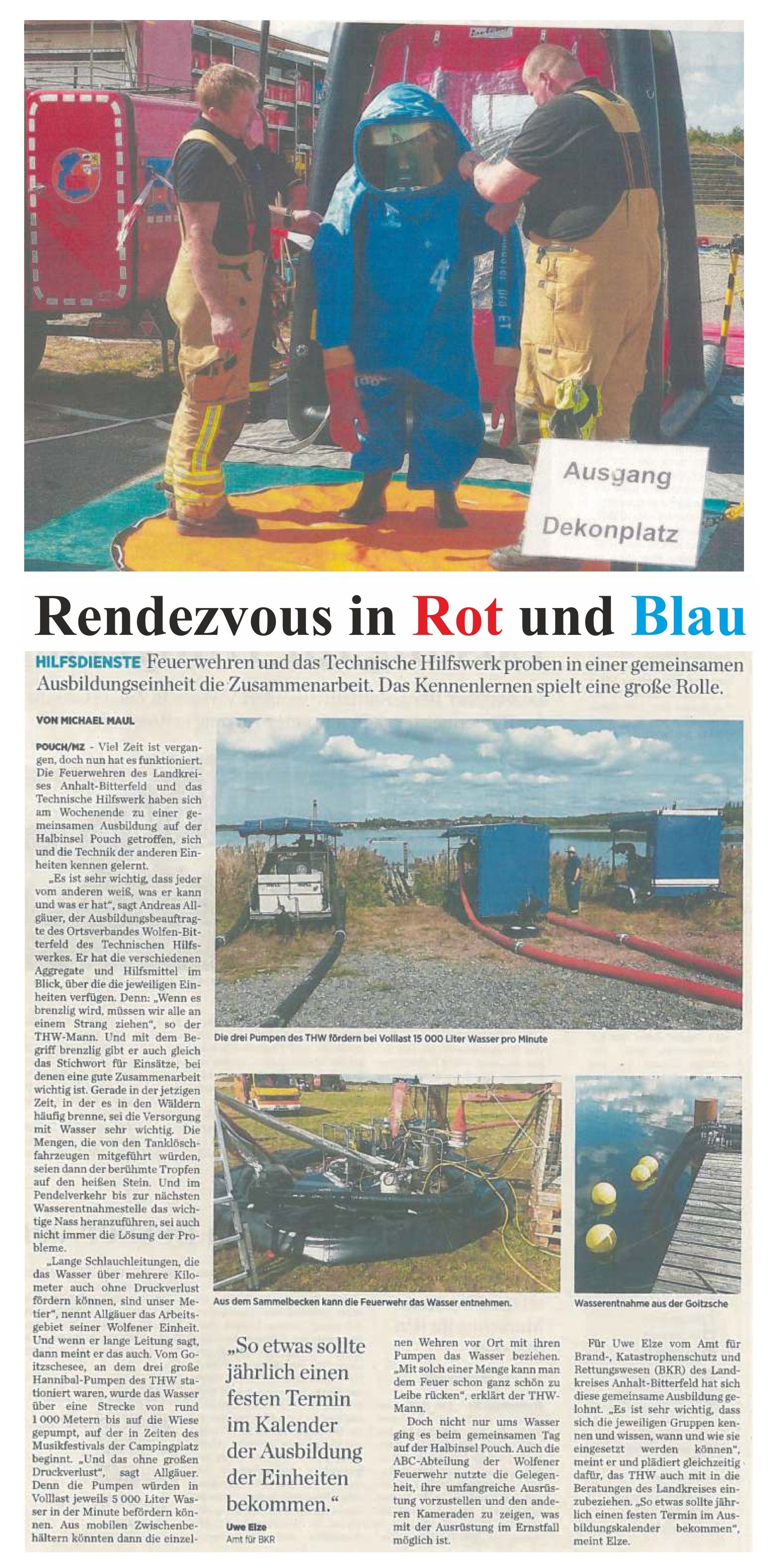 Feuerwehr+THW Feuerwehr+THW