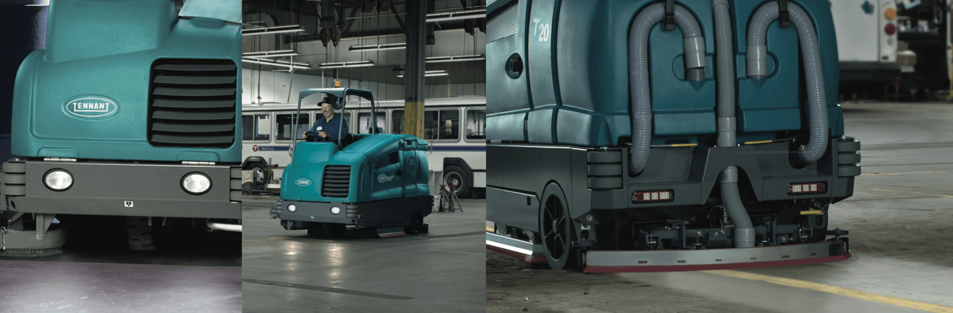 Anwendungsbeispiel Scheuersaugmaschine Tennant T20 Marzahn Vogelsdorf