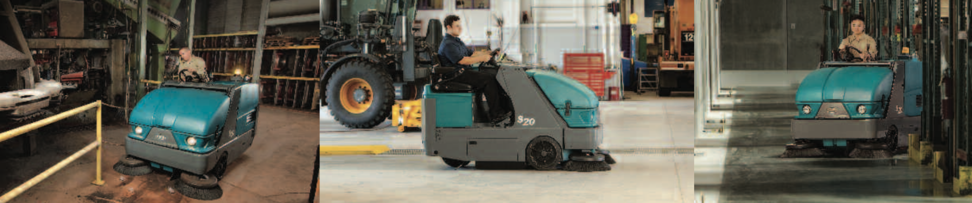 Anwendungsbeispiele Scheuersaugmaschine Tennant 5680