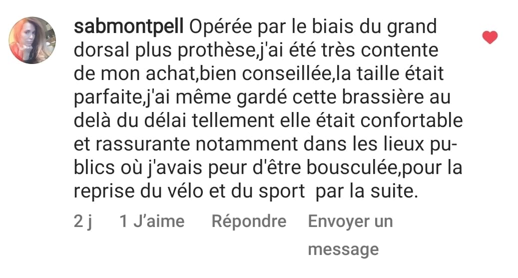 Brassière, chirurgie cancer, Montpellier