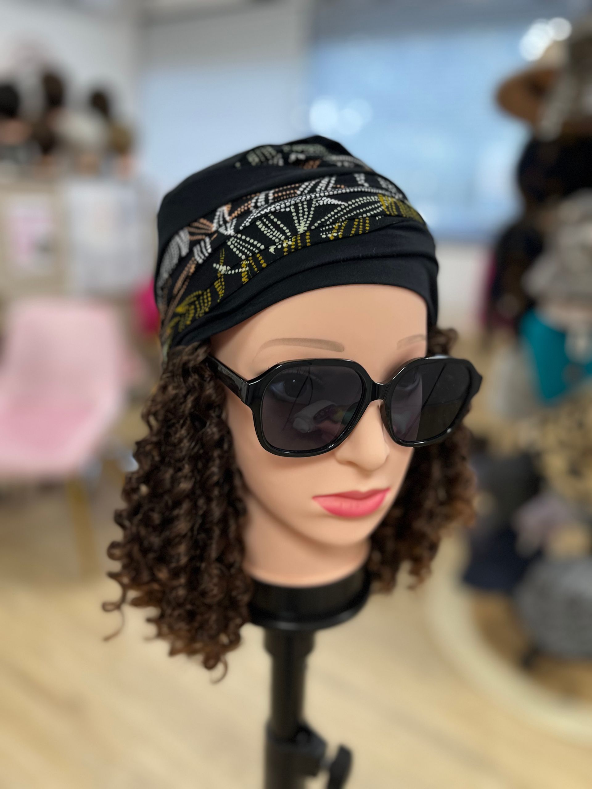 Clémentville, bonnet, chimio