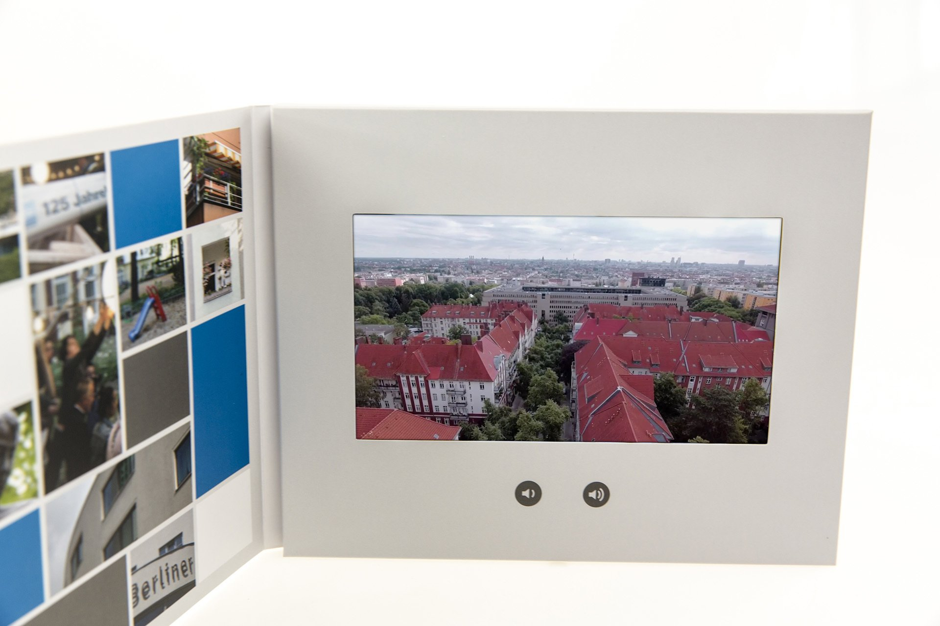 7 Zoll Video-Book für 125 Jahre Jubiläum 7 Zoll Video-Book