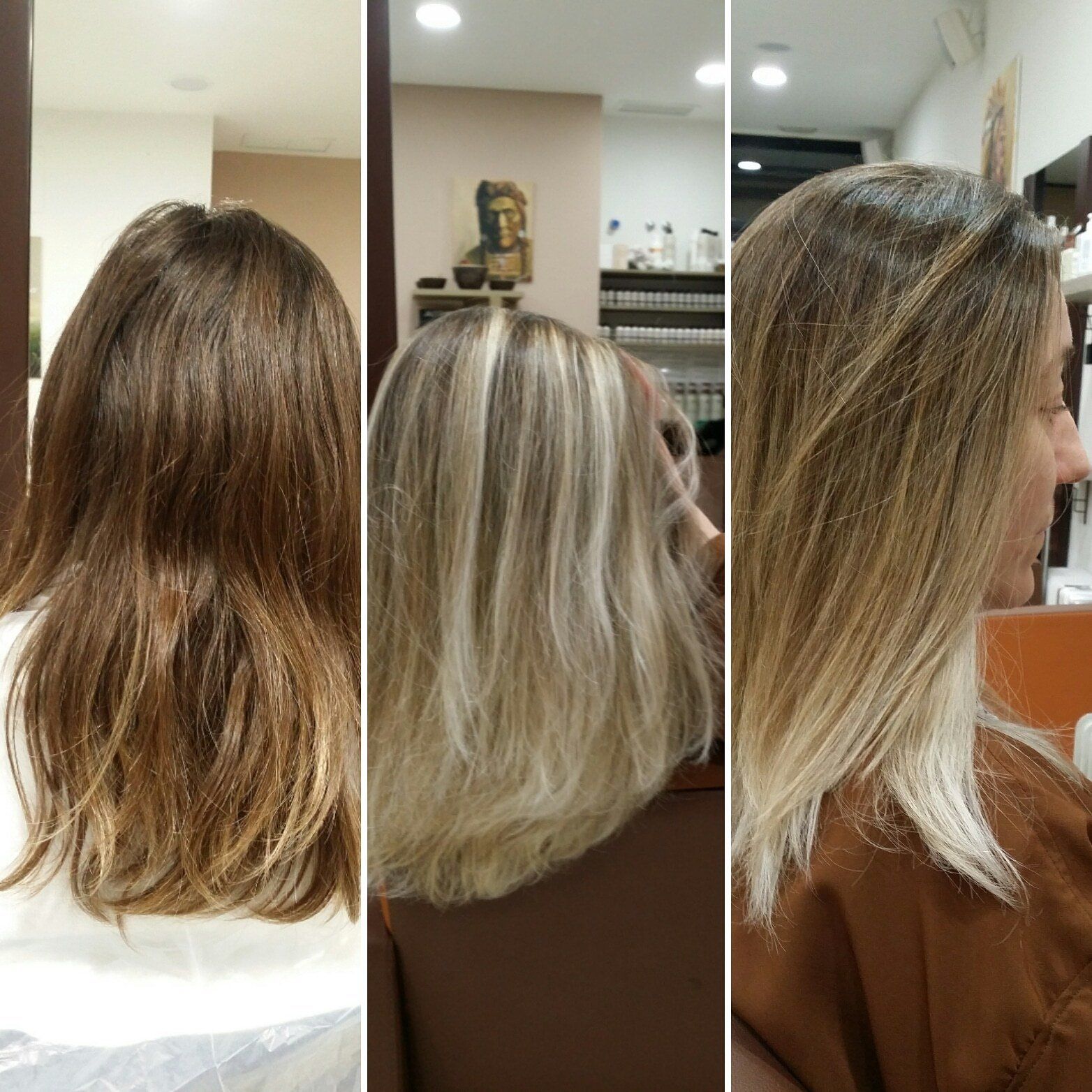 Todas las técnicas de mechas y degradados que están tan de moda actualmente, ya sean platinos brillantes como marrones cálidos y cobrizos, también podrás realizártelas.