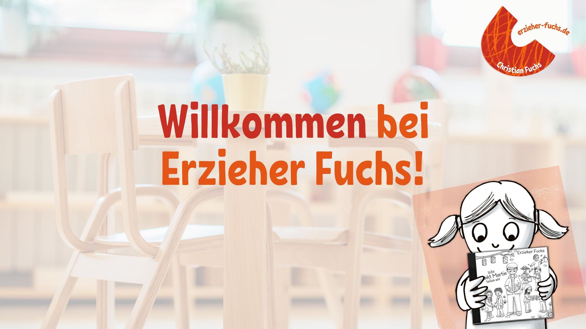 Erzieher Fuchs , Christian Fuchs , NaturpÀdagoge , Walderzieher , Kinderliedermacher , KiTa , Kindergarten , Kinderbetreuung KindertagesstÀtte