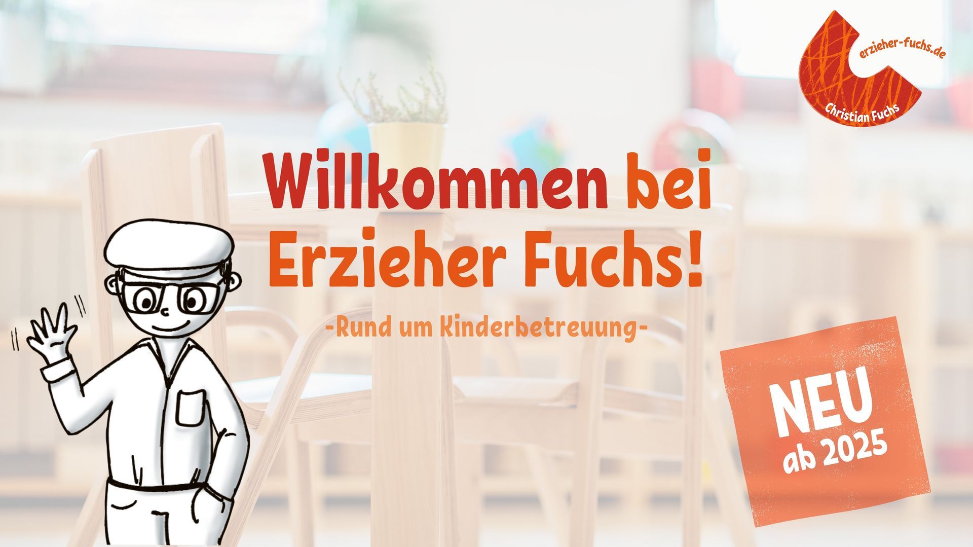 Erzieher Fuchs , Christian Fuchs , NaturpÀdagoge , Walderzieher , Kinderliedermacher , KiTa , Kindergarten , Kinderbetreuung KindertagesstÀtte
