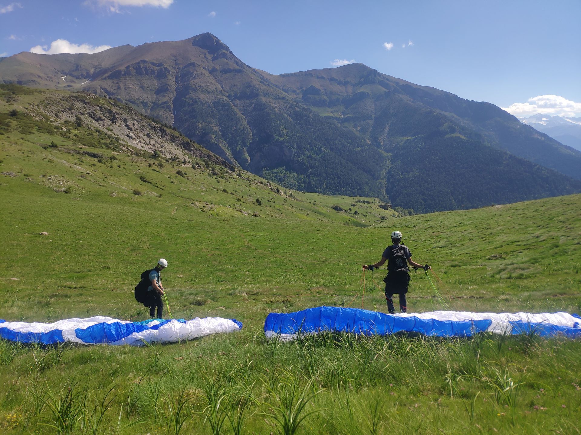 Cursos Mix donde mezclamos parapente parakite y speedfly