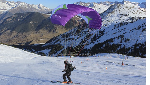 estación de esqui de Cerler Speedriding en la zona de Cogulla, Cerler