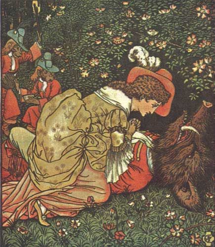 Illustration von Walter Crane (1874)