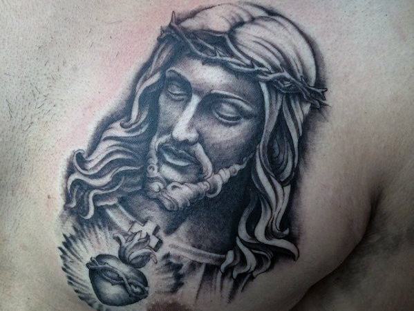 Jesus-Tätowierung