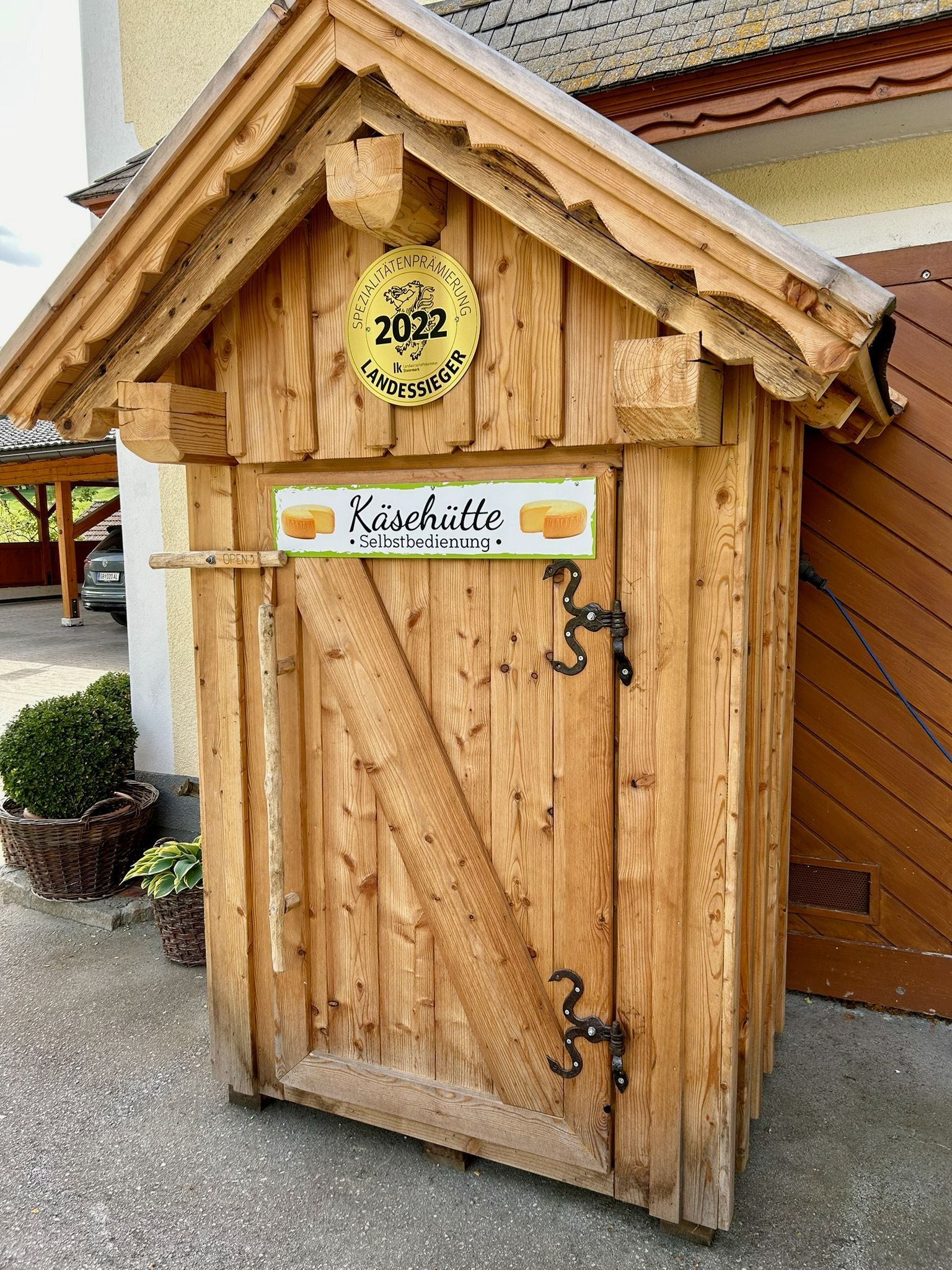 Käsehütte zur Selbstabholung der Moserhof