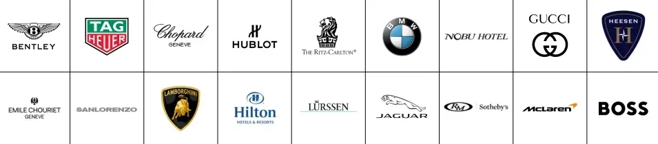 The Art of Luxury Featured Brands
