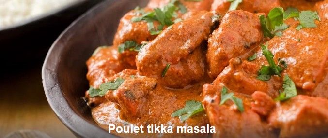 poulet tikka masala