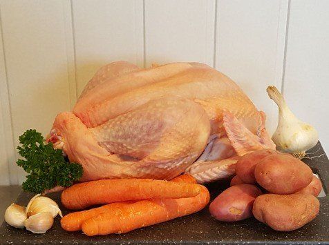 poulet prêt à cuire