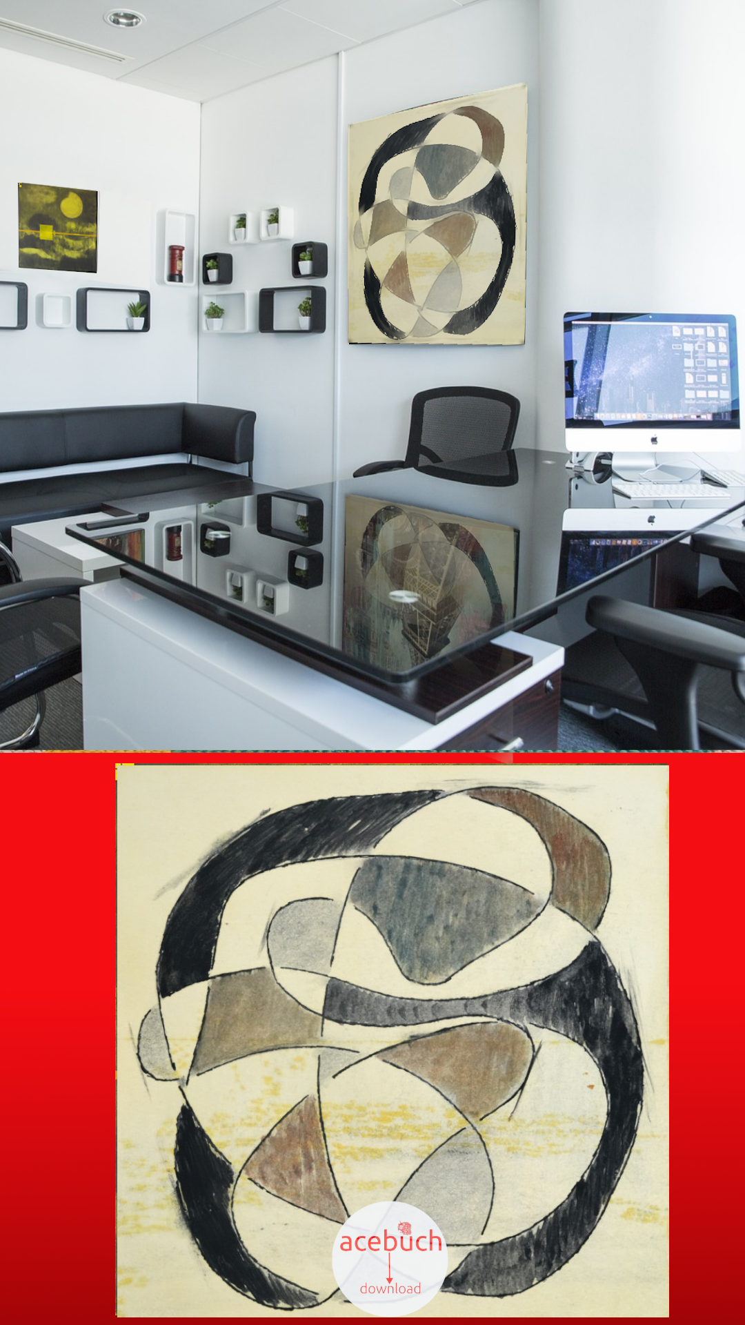 Redefine tu oficina. Proporciones de 100x100 cm Redefine tu oficina. Proporciones de 100x100 cm