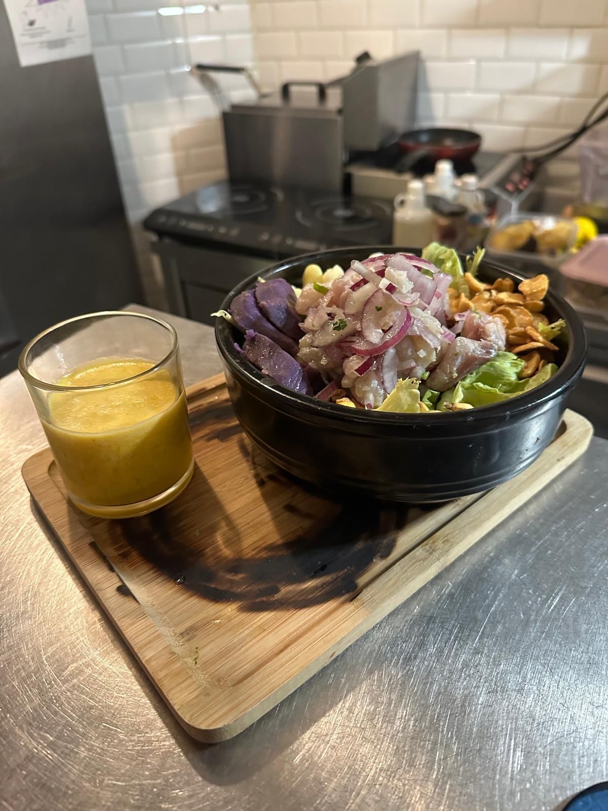 Ceviche caliente classico