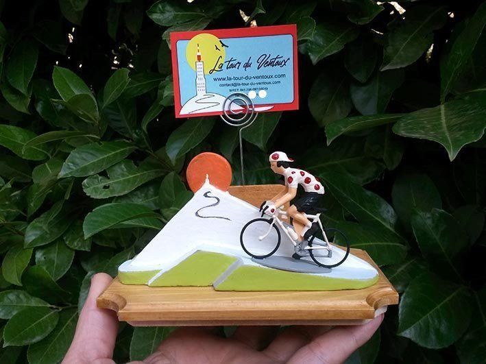 figurine miniature cycliste grimpeur ventoux