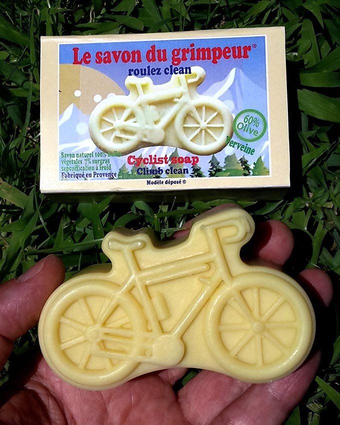 savon vélo grimpeur cycliste