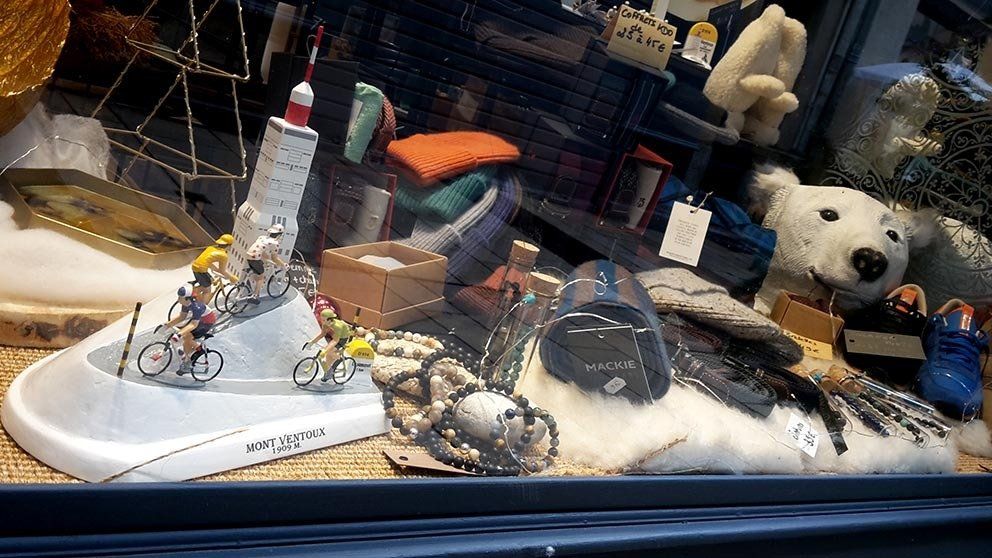 diorama cycliste ventoux