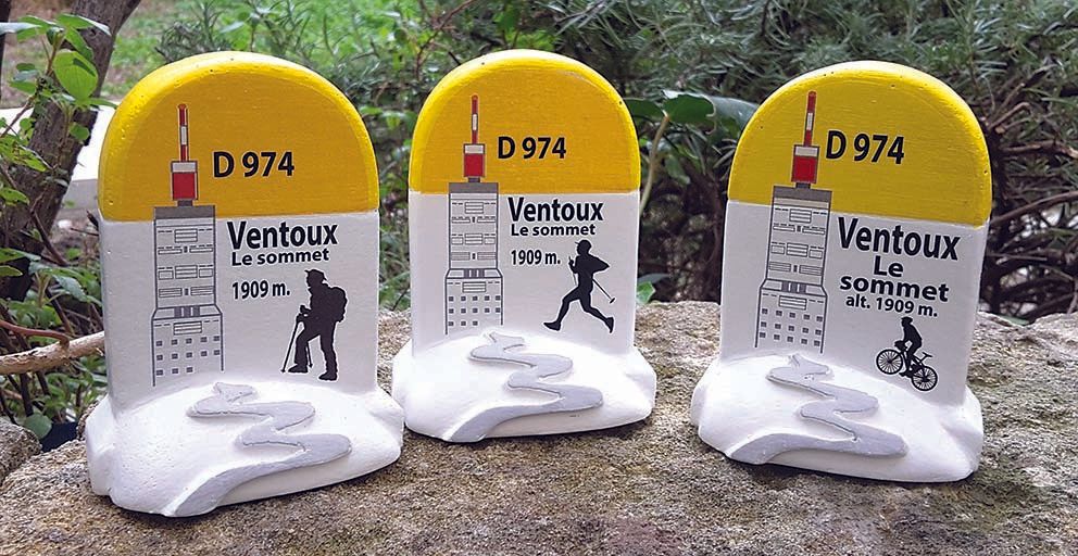 borne runner trail ventoux