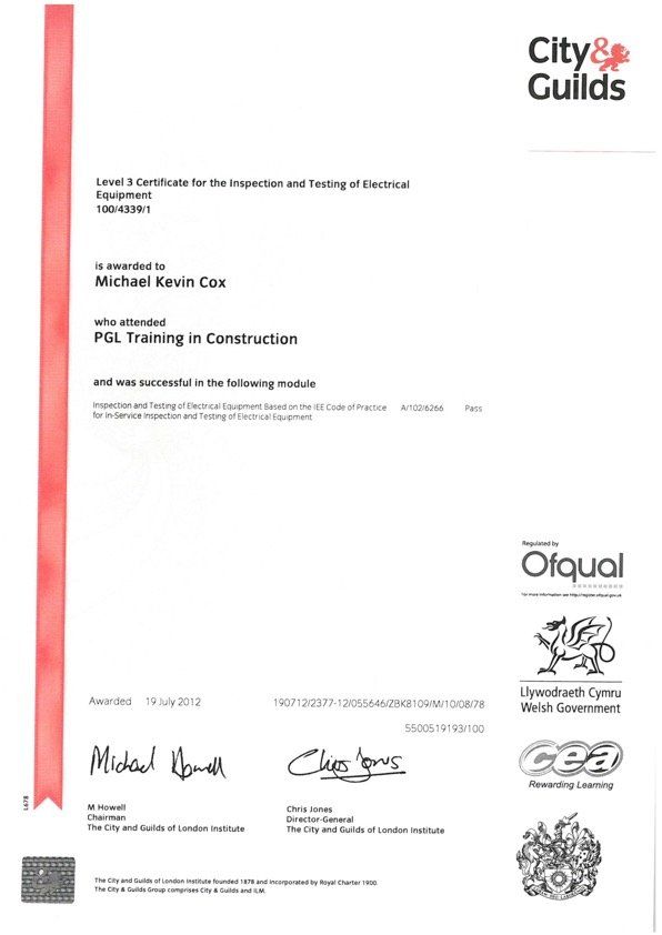 PAT Testing, portable appliance testing in bideford