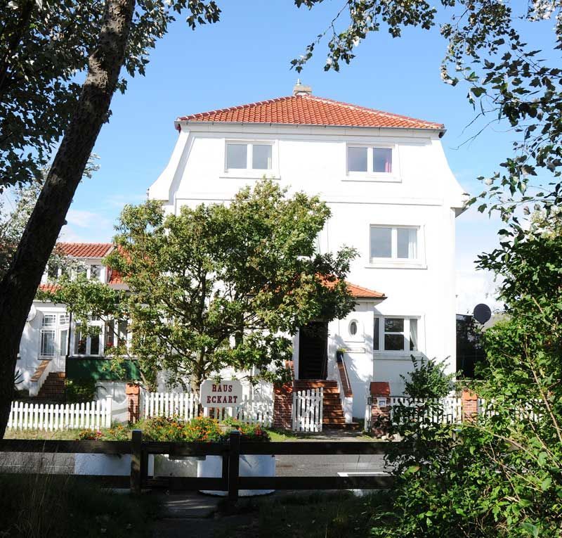 Außenansicht Haus Eckart in Wittdün auf Amrum