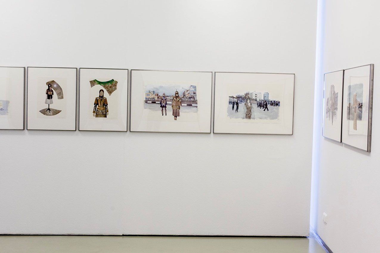 Mona Hakimi-Schueler, Multi-bodies, Collages, ifa Gallery, Berlin, Stuttgart