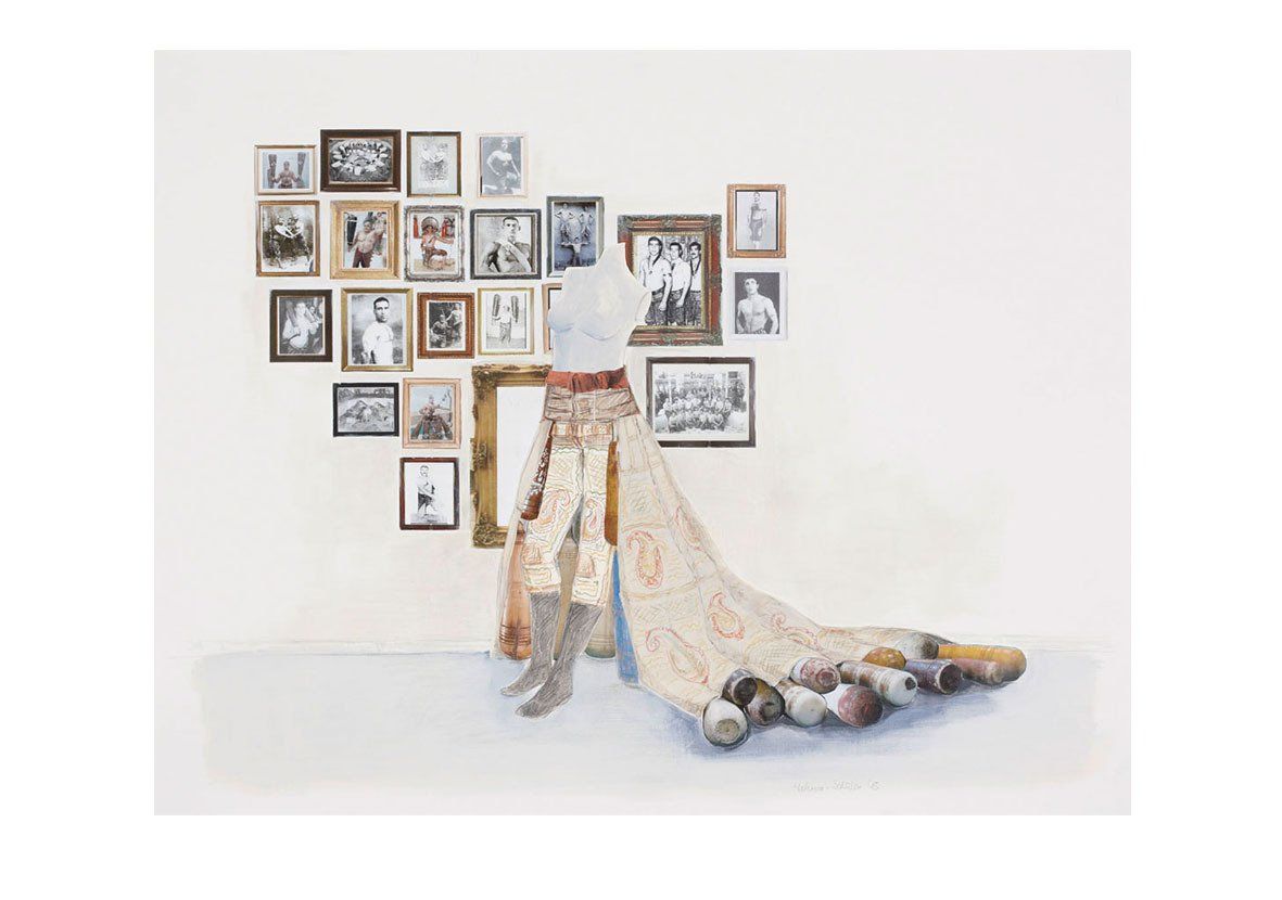 Mona Hakimi-Schueler, Multi-bodies, Installation 3, not all heroes are registered