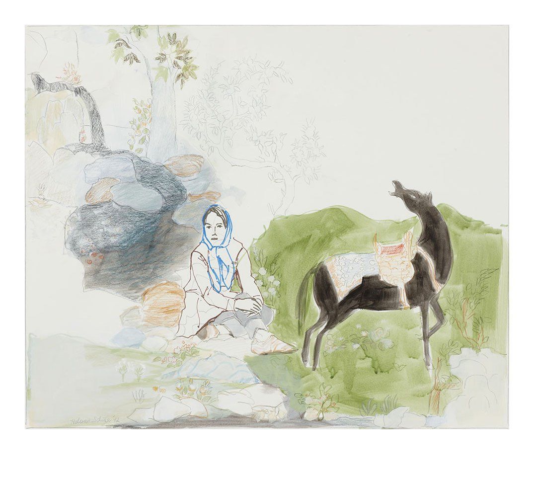 Mona Hakimi-Schueler, Stories I live by, drawings