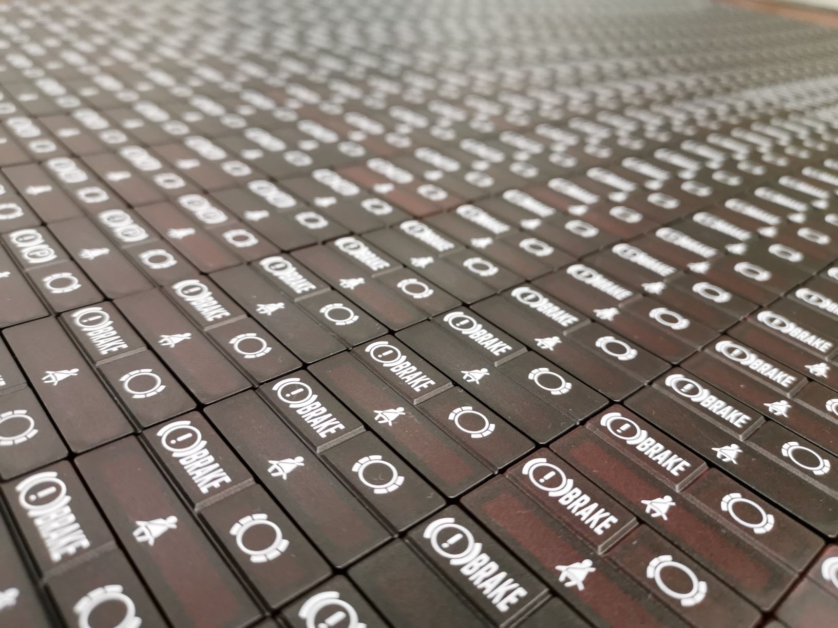 Viele Autokontrollleuchten Porsche