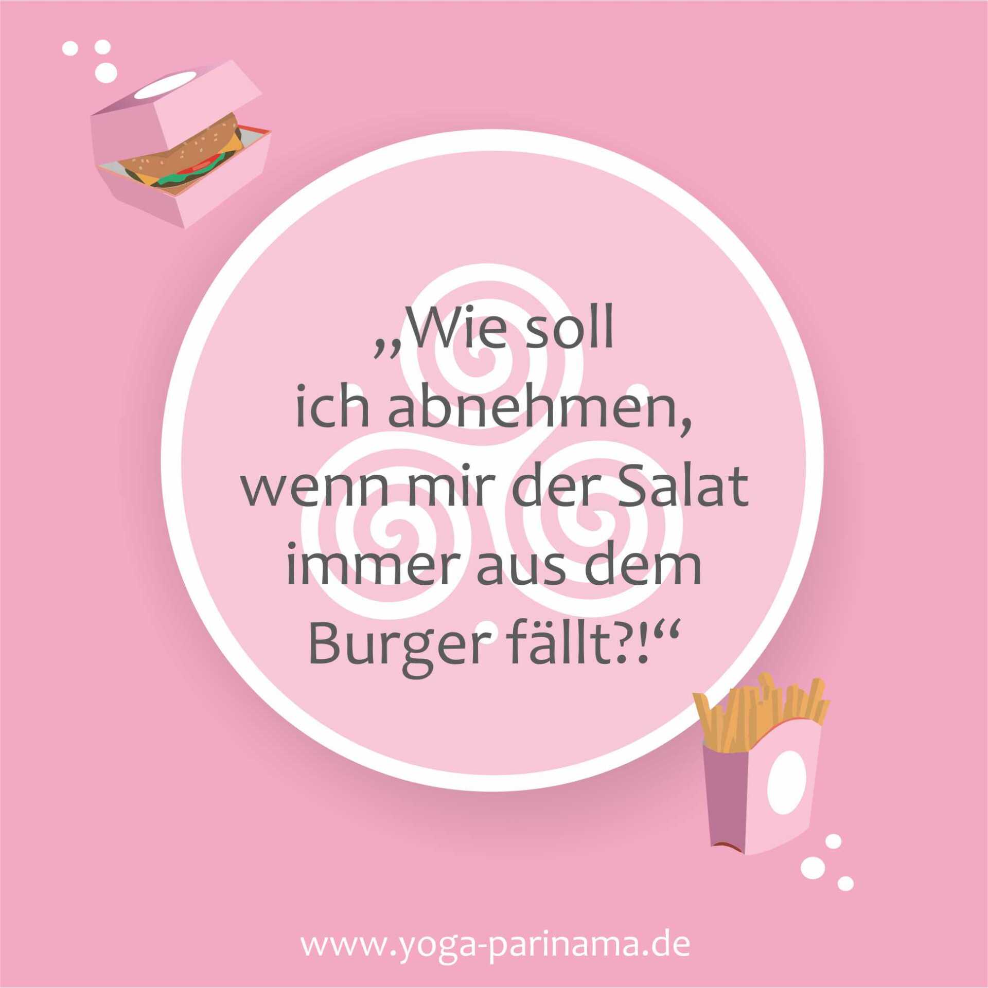 Wie abnehmen, wenn der Salat aus dem Burger fällt? Wie abnehmen, wenn der Salat aus dem Burger fällt?